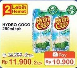 Promo Harga Hydro Coco Minuman Kelapa Original 250 ml - Indomaret