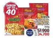 Promo Harga FIESTA Chicken Nugget/Stikkie/Cheesy Lover 500gr  - LotteMart