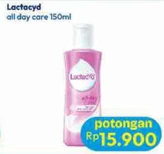 Promo Harga Lactacyd Pembersih Kewanitaan All Day Care 150 ml - Hypermart