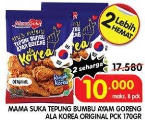 Promo Harga Mamasuka Tepung Bumbu Ayam Goreng Ala Korea Original 170 gr - Superindo