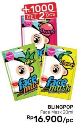 Promo Harga BLING POP Face Mask 20 ml - Guardian