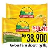 Promo Harga Golden Farm French Fries Shoestring 1000 gr - Hypermart