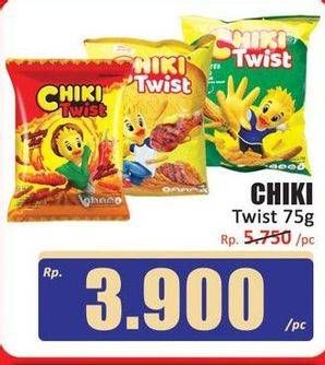Promo Harga Chiki Twist Snack 75 gr - Hari Hari