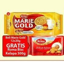 Promo Harga ROMA Marie Gold 20 gr - Alfamart