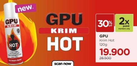 Promo Harga CAP LANG GPU Krim Hot 120 gr - Watsons