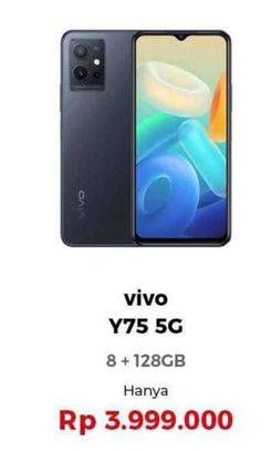 Promo Harga VIVO Y75 5G 8GB + 128GB  - Erafone