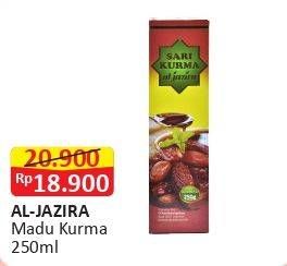 Promo Harga Al-Jazira Madu Kurma 250 ml - Alfamart