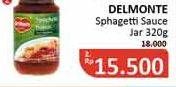 Promo Harga DEL MONTE Cooking Sauce Spaghetti 320 gr - Alfamidi