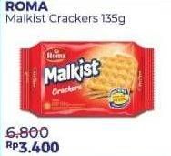 Promo Harga ROMA Malkist Crackers 135 gr - Alfamart