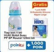 Promo Harga Huki Bottle PP SP 120 ml - Indomaret