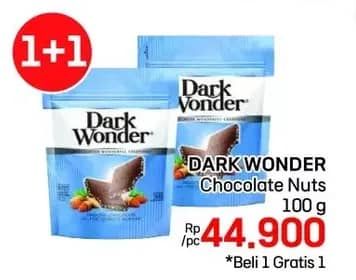 Promo Harga Dark Wonder Chocolate per 10 pcs 14 gr - LotteMart