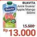 Promo Harga BUAVITA Fresh Juice Guava, Apple, Mango 500 ml - Alfamidi