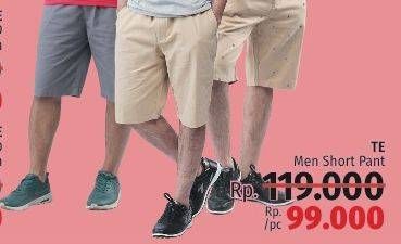 Promo Harga TE Men Short Pants  - LotteMart