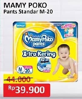 Promo Harga Mamy Poko Pants Xtra Kering M20 20 pcs - Alfamart