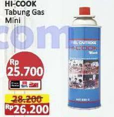 Promo Harga Hicook Tabung Gas (Gas Cartridge) 230 gr - Alfamart