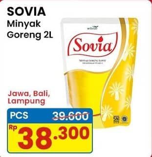 Promo Harga Sovia Minyak Goreng 2000 ml - Indomaret