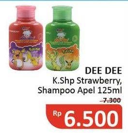 Promo Harga DEE DEE Children Shampoo Strawberry, Apple 125 ml - Alfamidi