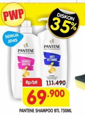 Promo Harga Pantene Shampoo All Variants 750 ml - Superindo