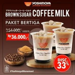 Promo Harga Yoshinoya Brown Sugar Coffee Milk  - Yoshinoya
