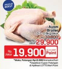 Promo Harga Ayam Broiler 700 gr - LotteMart