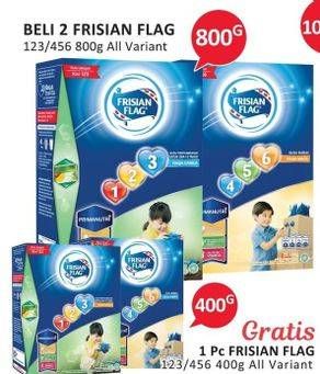 Promo Harga FRISIAN FLAG 123 Jelajah / 456 Karya All Variants per 2 box 800 gr - Alfamidi