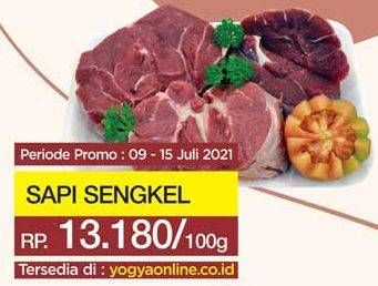 Promo Harga Daging Sengkel (Shankle) per 100 gr - Yogya