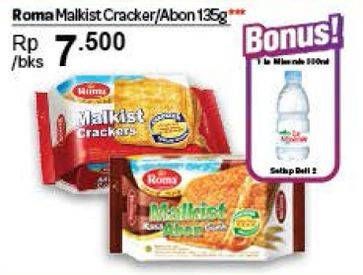 Promo Harga Roma Malkist Crackers / Abon Sapi  - Carrefour