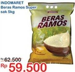 Promo Harga Indomaret Beras Ramos 5 kg - Indomaret