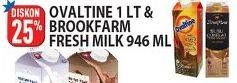 Promo Harga Ovaltine / Brookfarm Fresh Milk  - Hypermart