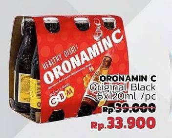 Promo Harga ORONAMIN C Drink per 6 botol 120 ml - LotteMart