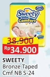 Promo Harga Sweety Bronze Comfort NB-S24 24 pcs - Alfamart