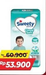 Promo Harga Sweety Silver Pants XL24 24 pcs - Alfamart