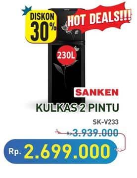 Promo Harga Sanken SK-V233F-BK  - Hypermart