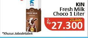 Promo Harga KIN Fresh Milk Chocolate 1 ltr - Alfamidi
