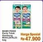 Promo Harga Mamy Poko Pants Xtra Kering Slim Tidak Gembung L28, XL23, M30 23 pcs - Indomaret