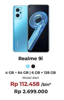 Promo Harga Realme 9i 4 GB + 64 GB, 6 GB + 128 GB  - Erafone