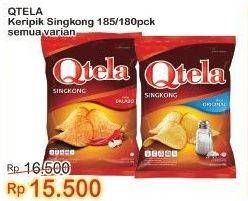 Promo Harga Qtela Keripik Singkong All Variants 185 gr - Indomaret