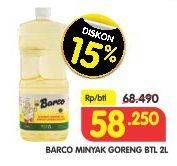 Promo Harga BARCO Minyak Goreng Kelapa 2 ltr - Superindo