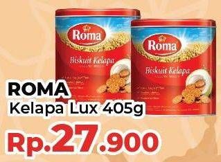 Promo Harga ROMA Biskuit Kelapa 405 gr - Yogya