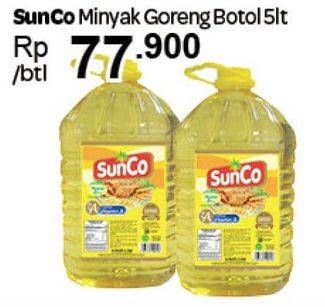 Promo Harga SUNCO Minyak Goreng 5 ltr - Carrefour