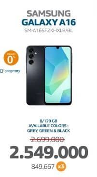 Promo Harga Samsung A16 8/128 GB  - Electronic City