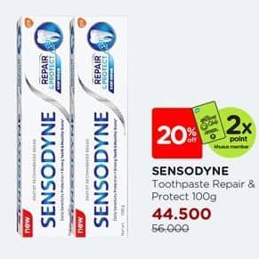 Promo Harga Sensodyne Pasta Gigi Repair & Protect 100 gr - Watsons