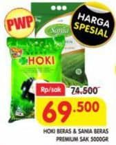 Promo Harga Hoki/Sania Beras Premium  - Superindo