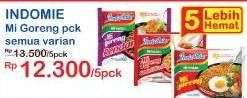 Promo Harga INDOMIE Mi Goreng Pedas, Rendang, Spesial 80 gr - Indomaret