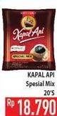Promo Harga Kapal Api Kopi Bubuk Special Mix per 20 sachet - Hypermart