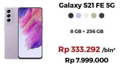 Promo Harga Samsung Galaxy S21 FE 5G 8GB + 256GB  - Erafone