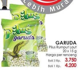 Promo Harga Garuda Snack Pilus Rumput Laut 20 pcs - Lotte Grosir