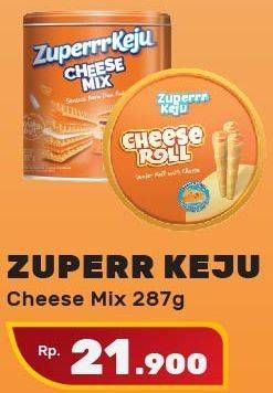Promo Harga ROMA Zuperrr Keju Cheese Mix 287 gr - Yogya