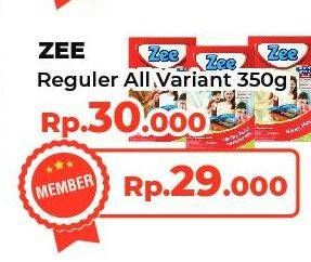 Promo Harga ZEE Susu Bubuk All Variants 350 gr - Yogya