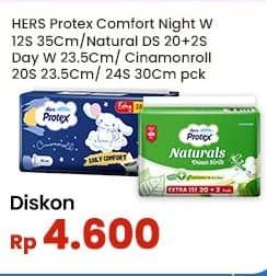 Promo Harga Hers Protex Pembalut  - Indomaret